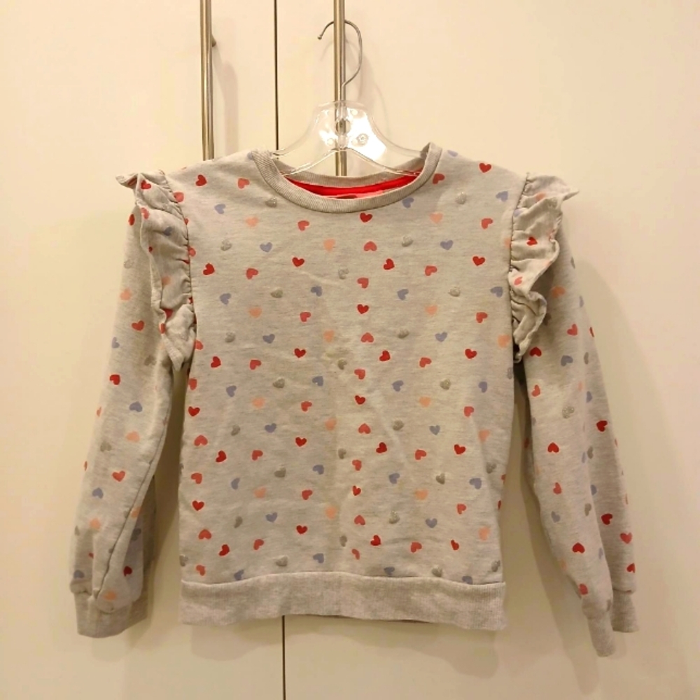 Cute Girl Sweater Heart Top